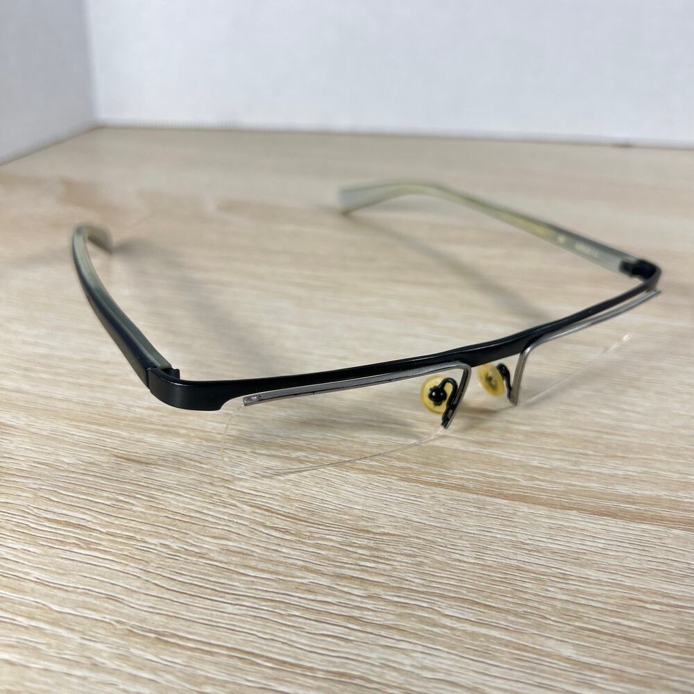Alain Mikli Paris A0362-14 Eyeglasses Half Rim Black Frames READ DESC 54-17-130